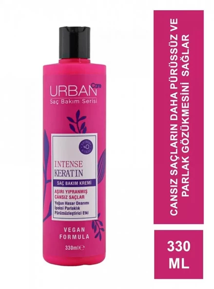 Urban Care Şampuan Intense Keratin 330 Ml Aşırı Ypranmış Saçlar