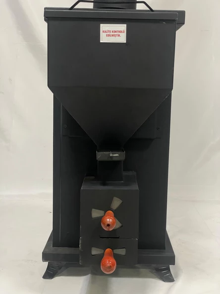 M002 MANUEL MİNİ FIRINLI KUZİNE TİPİ PELET SOBA - 4
