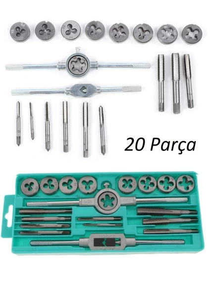 Revello 20 Parça Kılavuz Pafta Seti - 2