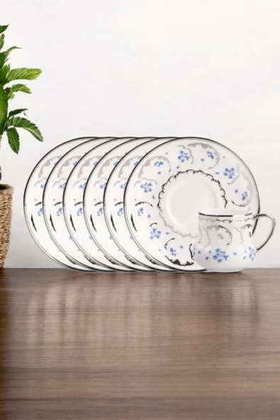 Rossel Premium Blue 6 lı Fincan Takımı SPR-0364 - 2