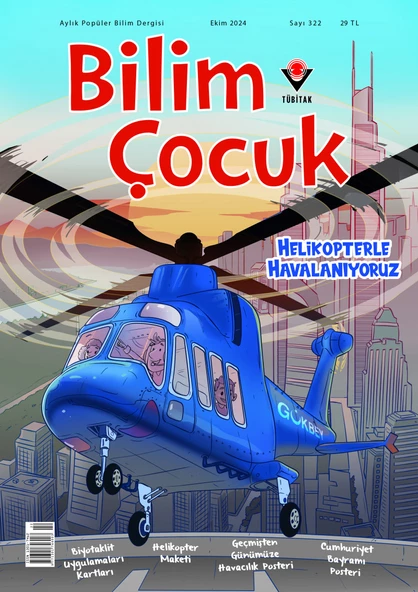 Bilim Çocuk Dergi Ekim 2024 (7-12 yaş) ürün görseli