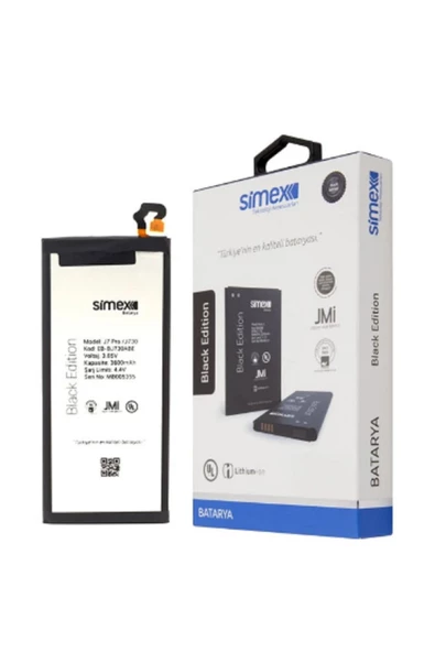 Ayda Simex Samsung J7 Pro SBT-01 Batarya