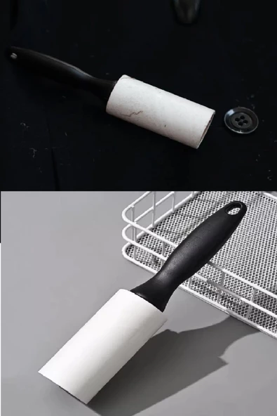 Periboia 4 Yedekli Tüy Toplama Rulosu 240 Yaprak Evcil Hayvan Elbise Yatak Tüy Saç Toplayıcı - 3