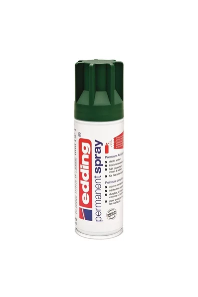 Akrilik Sprey Boya 200ml Koyu Yeşil Mat E-5200 - 2