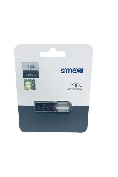 Ayda Simex 128GB Mind Secure+ 2.0 Metal USB Flash Bellek