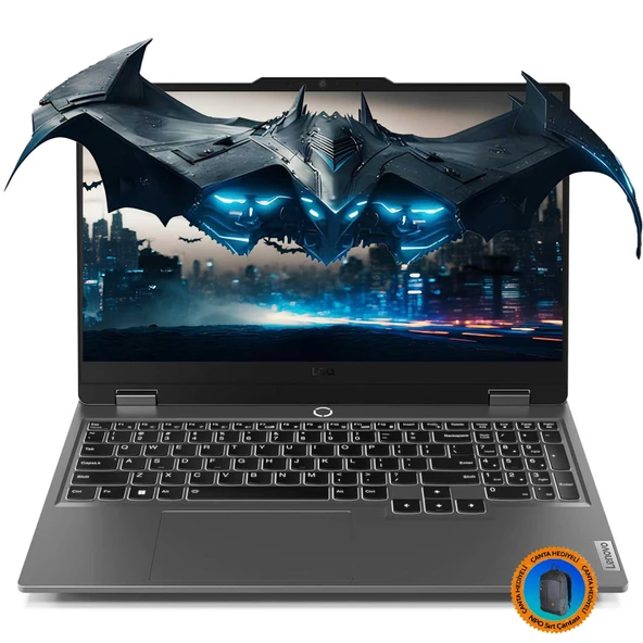 Lenovo LOQ 83GS007VTR04 i5-12450HX 16GB 2TBSSD RTX3050 15.6" FHD FreeDOS Dizüstü Bilgisayar-CNT005 - 2