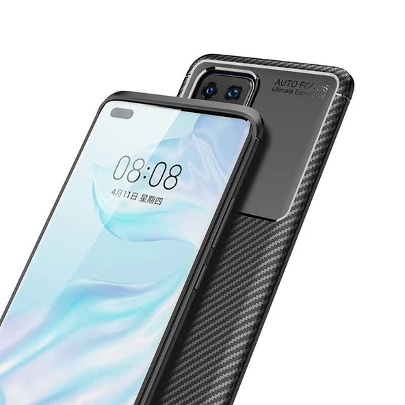 Huawei P40 Pro Kılıf Negro Silikon Kapak Kılıf - 7