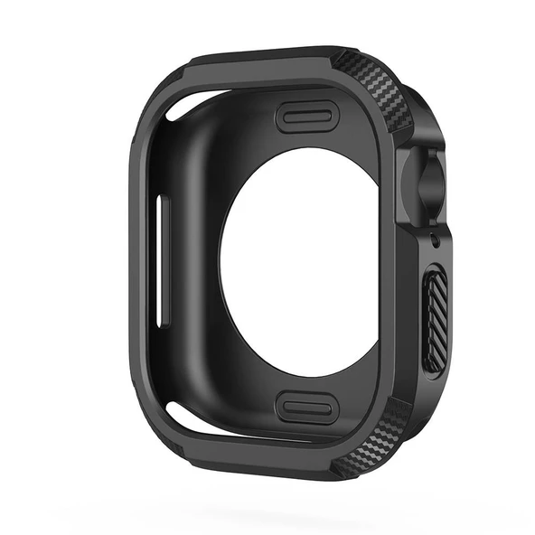 Apple Watch 10 42mm Silikon TPU Kasa Koruyucu Zore Watch Gard 17 - Resim 5