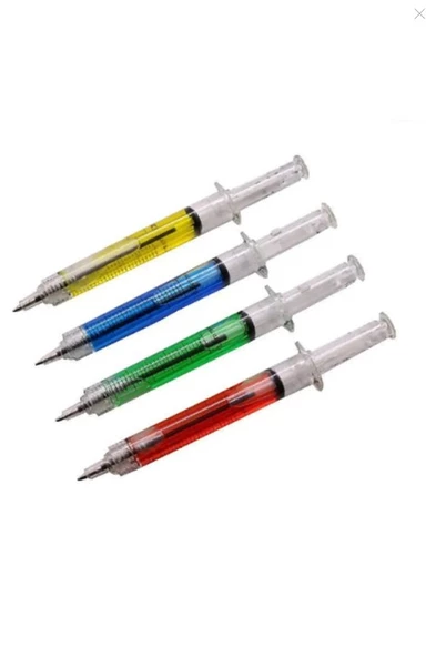 Şırınga Kalem Versatil Mekanik Uçlu Kalem 0.7 Uç - 4 Adet - Resim 4