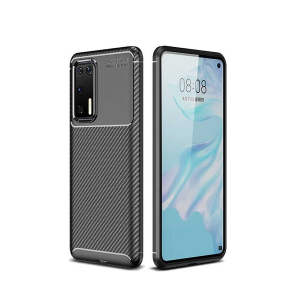 Huawei P40 Kılıf Negro Silikon Kapak Kılıf - Resim 11