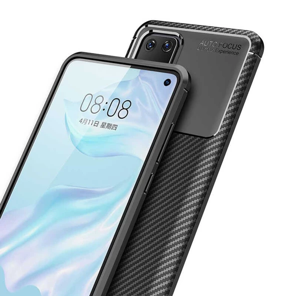 Huawei P40 Kılıf Negro Silikon Kapak Kılıf - Resim 7