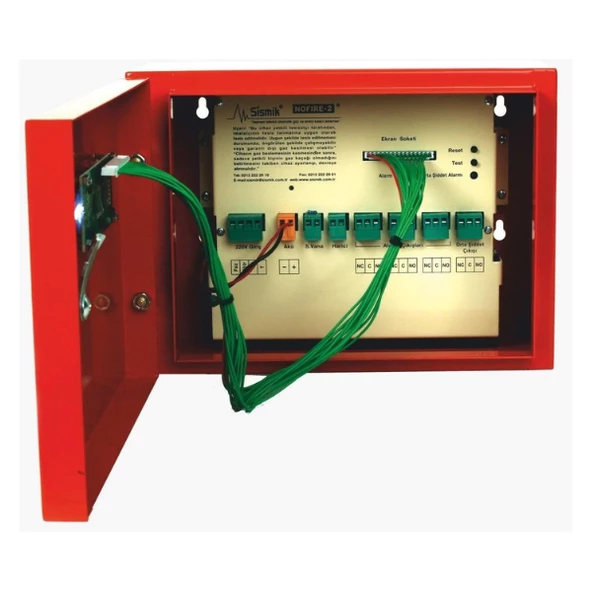 Sismik NOFIRE-2 Deprem Uyarı ve Alarm Cihazı Sismik/Deprem Sensörü - 2