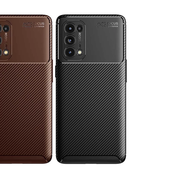 Oppo Reno 5 Pro 5G Kılıf Negro Silikon Kapak Kılıf - Resim 3