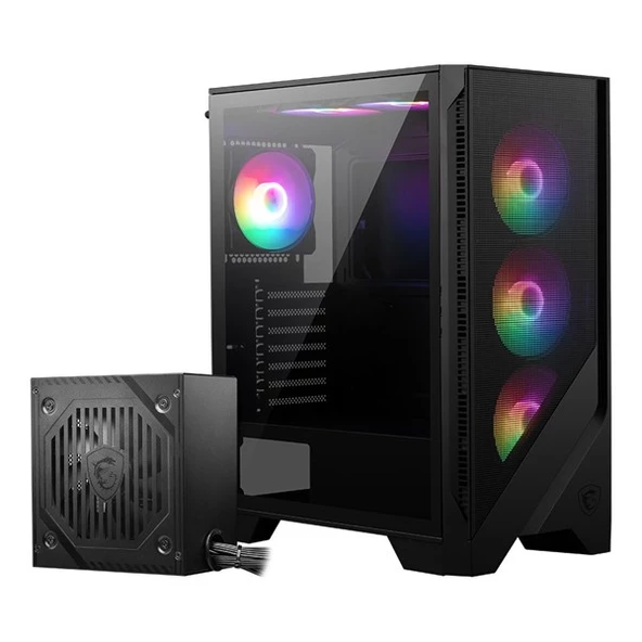 MSI 650W 80+ BRONZE MAG FORCE 120A B65 GAMING MID-TOWER PC KASASI ürün görseli