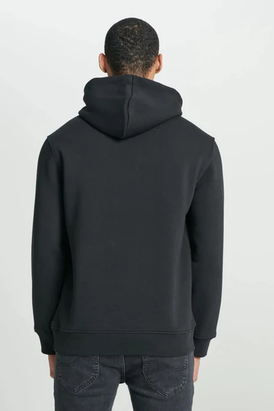 Lee Regular Fit Normal Kesim %100 Pamuk Kapüşonlu Sweatshirt - 6