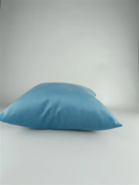 Mrs.Gugar Turkuaz Kare Kırlent Kılıfı - 3