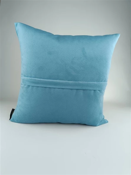 Mrs.Gugar Turkuaz Kare Kırlent Kılıfı - 2