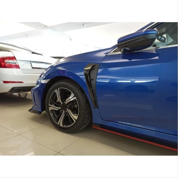 CIVIC FC5 2016-2021 IÇIN UYUMLU CAMURLUK VENTI KALIN MODEL - Resim 2