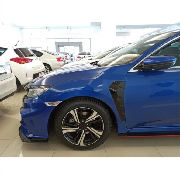 CIVIC FC5 2016-2021 IÇIN UYUMLU CAMURLUK VENTI KALIN MODEL - Resim 3