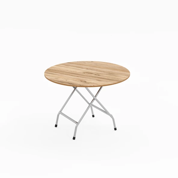 Eportatif Katlanır Masa ve 4 Adet Sandalye Seti Çam 1462 - 8