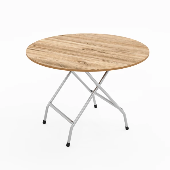 Eportatif Katlanır Masa ve 4 Adet Sandalye Seti Çam 1462 - 7