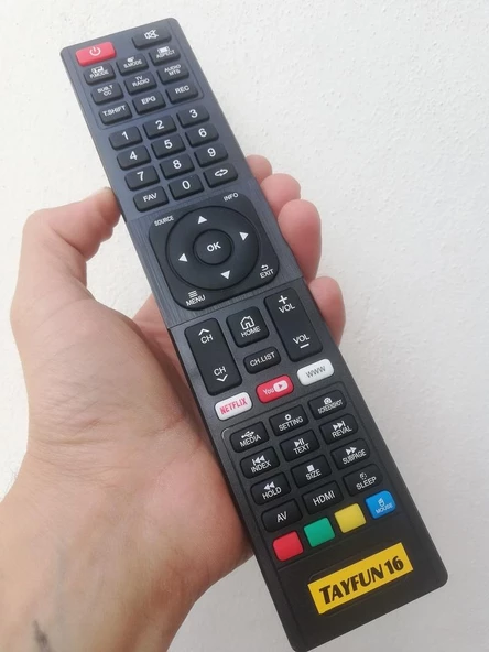 Rose Model No ATV-343  İle Uyumlu Tv Kumandası