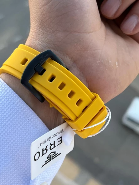 Ferro İç Fonksiyonları Aktif Silikon Kordon 30 Mt Suya Dayanıklı Erkek Kol Saat EFM31351-ZN - Resim 4