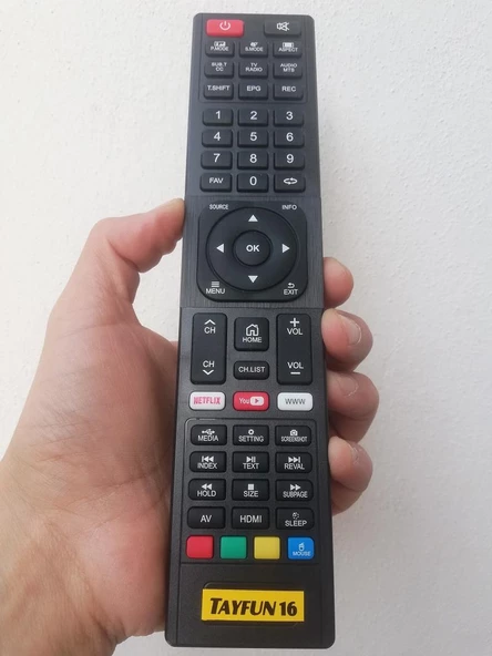 Electromaster Model No ETV-455 İle Uyumlu Tv Kumandası - 3