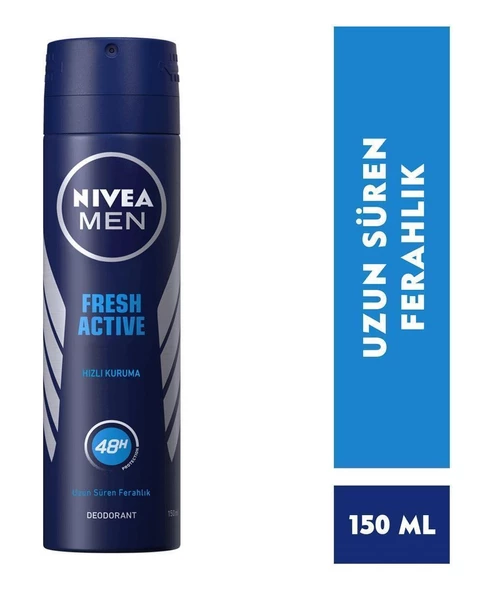 NIVEA MEN Fresh Active Hızlı Kuruma x 3 ADET