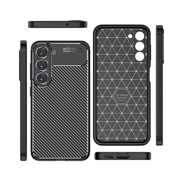 Samsung Galaxy S23 Kılıf Negro Silikon Kapak - Resim 4