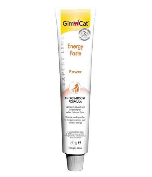 Gimcat Energy Paste Enerji ve Canlılık Verici Kedi Malt Macunu 50 Gr