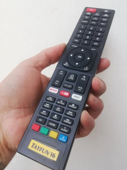 Hyundai Model No 50HYN3105 İle Uyumlu Tv Kumandası
