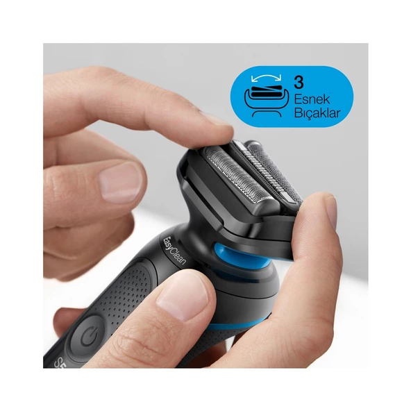 Braun Series 5 51-B1000s Islak ve Kuru Tıraş Makinesi - 2