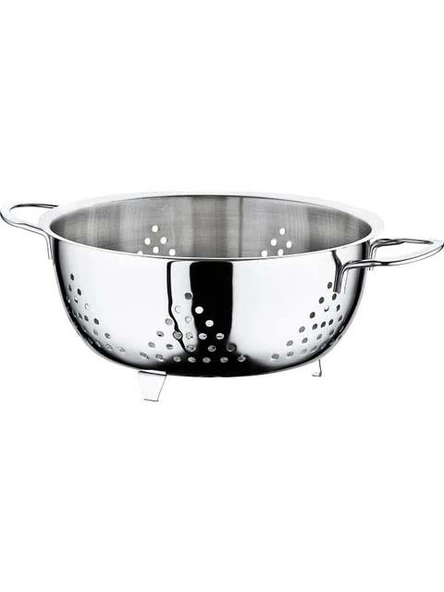 Çelik Süzgeç Ayaklı Paslanmaz Makarna Süzgeci ürün görseli