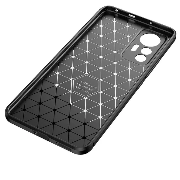 Xiaomi Mi 12 Lite Kılıf Negro Silikon Kapak kılıf - Resim 4