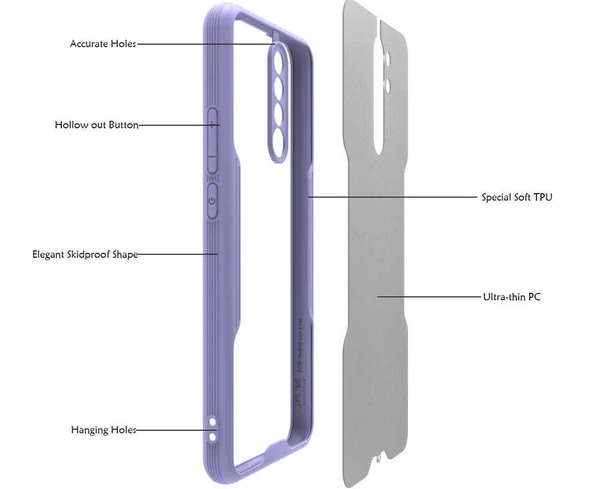 Xiaomi Redmi Note 8 Pro Kılıf  Parfe Kapak - 11