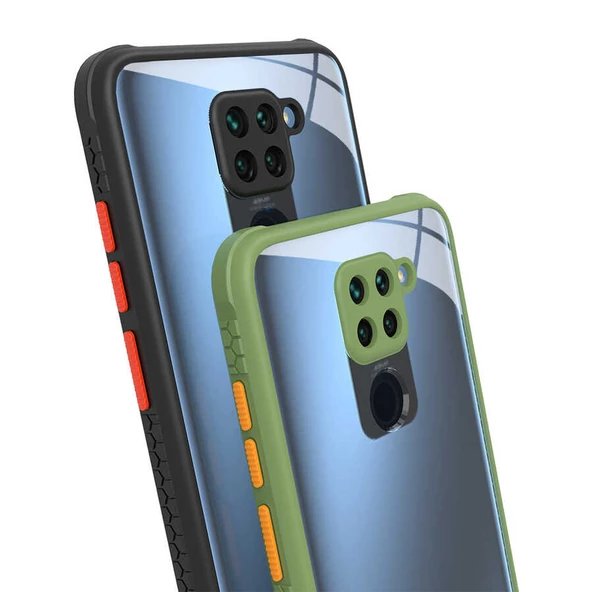 Xiaomi Redmi Note 9 Kılıf  Kaff Kapak - Resim 9