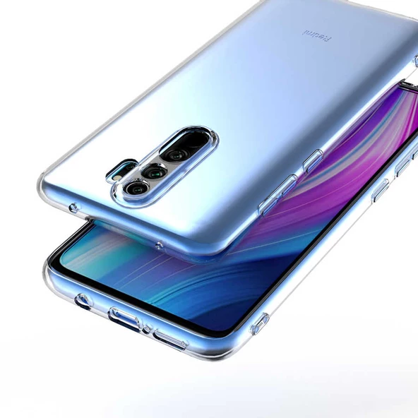 Xiaomi Redmi Note 8 Pro Kılıf  Kamera Korumalı Süper Silikon Kapak - 6