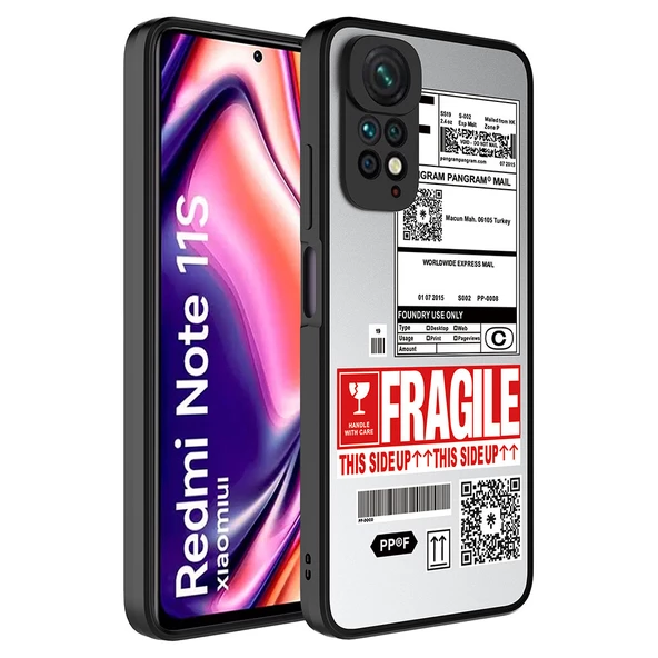 Xiaomi Redmi Note 11S Global Kılıf Aynalı Desenli Kamera Korumalı Parlak  Mirror Kapak - 7