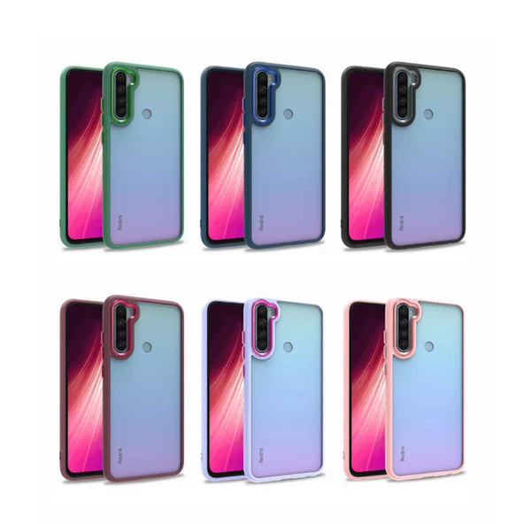 Xiaomi Redmi Note 8 Kılıf  Flora Kapak - 9
