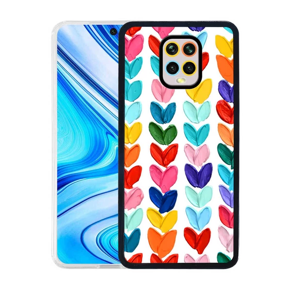 Xiaomi Redmi Note 9 Pro Kılıf  M-Fit Desenli Kapak