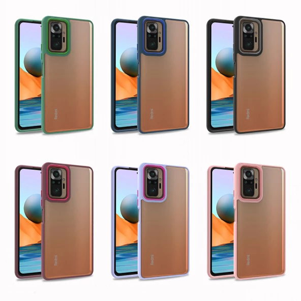 Xiaomi Redmi Note 10 Pro Kılıf  Flora Kapak - 9