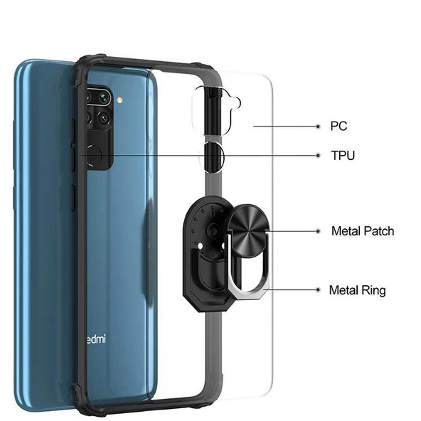 Xiaomi Redmi Note 9 Kılıf  Mola Kapak - 11
