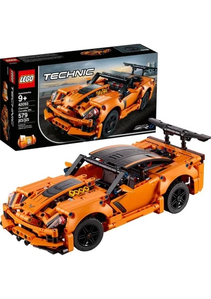 LEGO® Technic 42093 Chevrolet Corvette ZR1 Yapım Seti (579 Parça) - Çocuk ve Yetişkin için Koleksiyonluk Oyuncak Araba