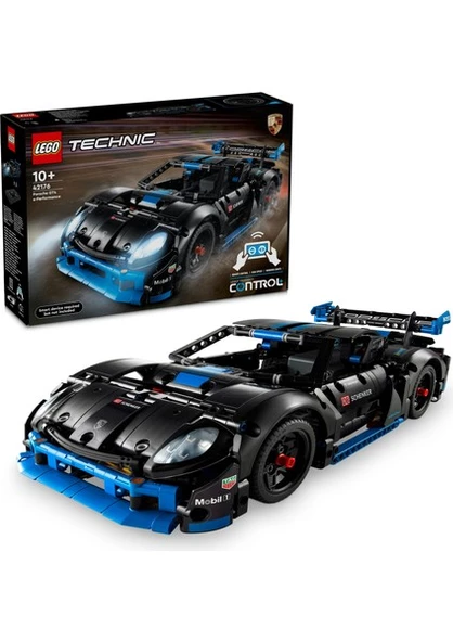 LEGO Technic Porsche Gt4 E-Performance Yarış Arabası 42176 - 10 Yaş ve Üzeri Çocuklar Için Oyuncak Uzaktan Kumandalı Araba Yapım Seti (834 Parça)