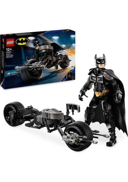 LEGO DC Batman#: Batman Yapım Figürü ve Bat-Pod Motosiklet 76273 - 12 Yaş ve Üzeri Süper Kahraman Sevenler için Kara Şövalye Süper Kahraman Model Yapım Seti (713 Parça)