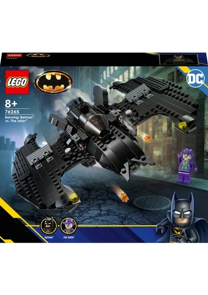 LEGO DC Batwing: Batman™ Joker™ e Karşı 76265 - 8 Yaş ve Üzeri Çocuklar için İkonik Süper Kahraman Uçağı İçeren Yaratıcı Oyuncak Yapım Seti (357 Parça) - Resim 4