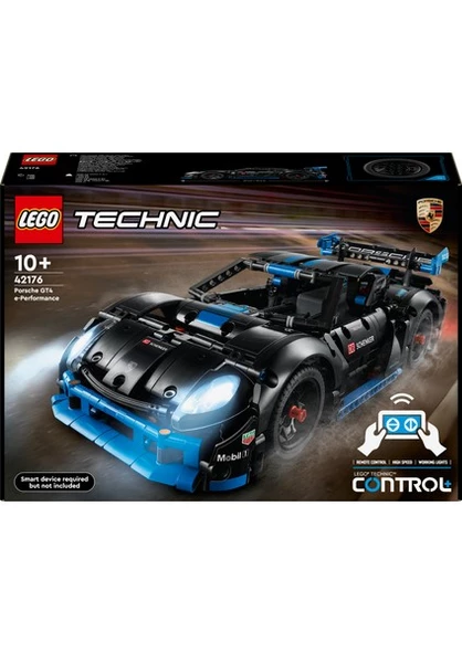 LEGO Technic Porsche Gt4 E-Performance Yarış Arabası 42176 - 10 Yaş ve Üzeri Çocuklar Için Oyuncak Uzaktan Kumandalı Araba Yapım Seti (834 Parça) - 10