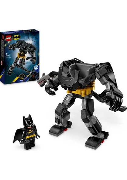 LEGO DC Batman#: Batman Robot Zırhı 76270 # 6 Yaş ve Üzeri Süper Kahraman Sevenler İçin Batman Minifigürü İçeren Aksiyon Figürü Yapım Seti (140 Parça)