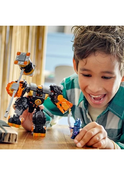 LEGO NINJAGO® Cole un Toprak Elementi Robotu 71806 - 7 Yaş ve Üzeri Çocuklar için Aksiyon Figürü İçeren Yaratıcı Oyuncak Yapım seti (235 Parça) - 9